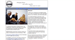 Desktop Screenshot of nambonline.com